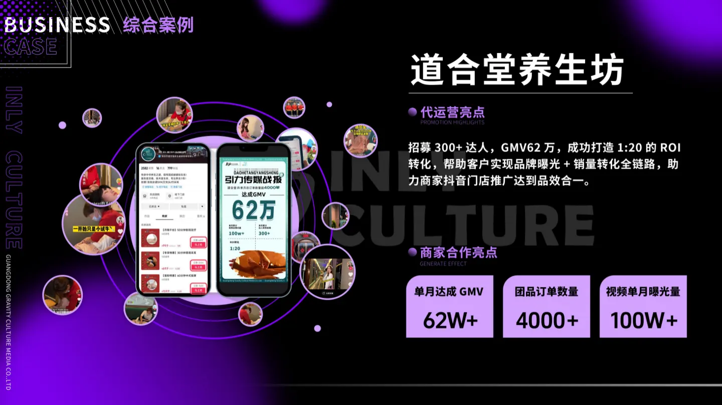 道合堂养生坊合作案例画面