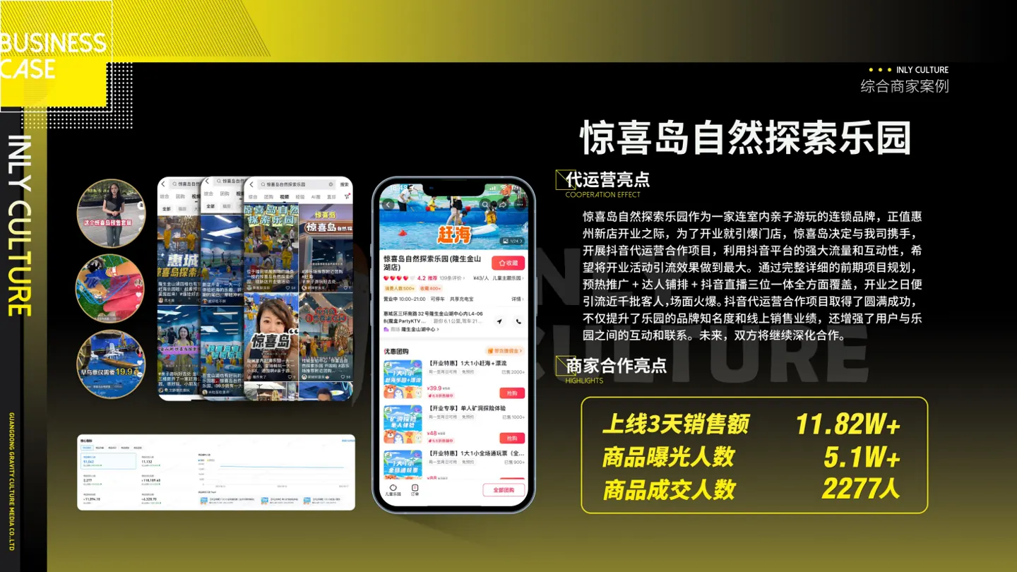 惊喜岛自然探索乐园合作案例画面